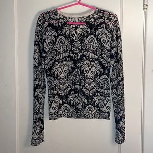 Patterned cardigan
